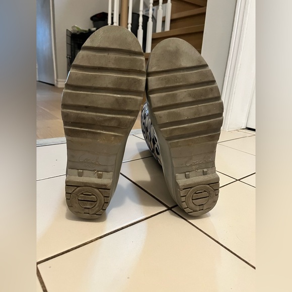Coach rain boots size 7 - Picture 3 of 5